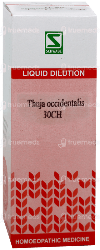 Dr Willmar Schwabe Thuja Occidentalis 30Ch Dilution 30Ml